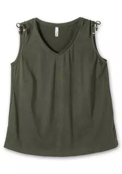 Топ SHEEGO, темно-зеленый