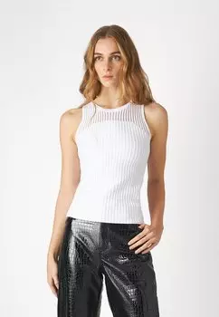 Топ Sheer Yarn DKNY, белый