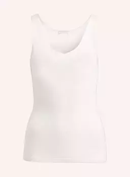 Топ шерсть шелк из шерсти мериноса с шелком Hanro, бежевый