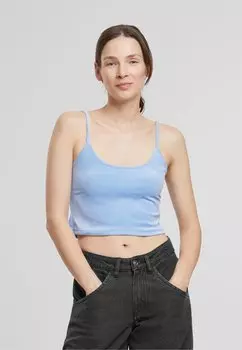 Топ SHORT Urban Classics, синий