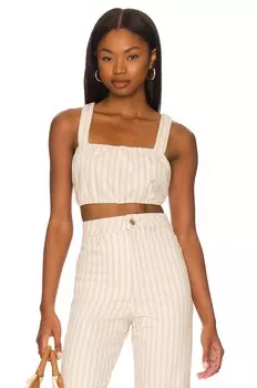 Топ Show Me Your Mumu Alabama Crop, цвет Sandy Stripe