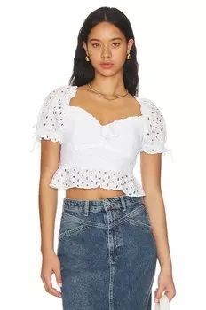 Топ Show Me Your Mumu Cindy, белый