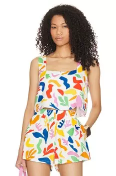 Топ Show Me Your Mumu Tara Crop, цвет Primary Paradise