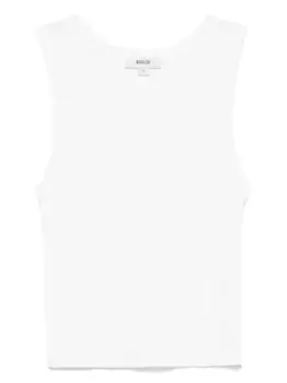 Топ Shrunken Poppy AGOLDE, белый