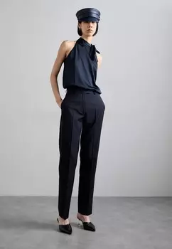 Топ SIDE TIE Theory, темно-синий