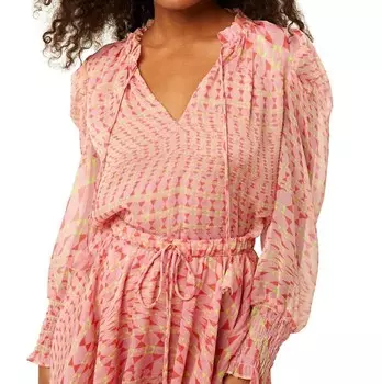 Топ Siena с геопринтом Misa Los Angeles