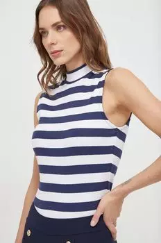 Топ Silvian Heach, темно-синий