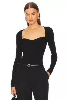 Топ SIMKHAI Giuliana Sweetheart, черный