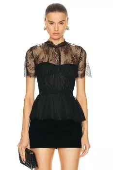 Топ Simkhai Lace Bustier, черный
