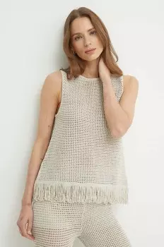 Топ Sisley, бежевый