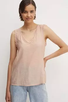 Топ Sisley, оранжевый