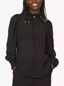 Топ Sisters Point Esar Frill Collar, черный