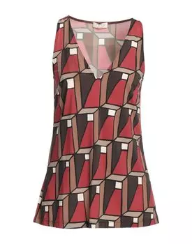 Топ Siyu, красно-коричневый