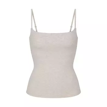 Топ SKIMS, цвет heather oatmeal