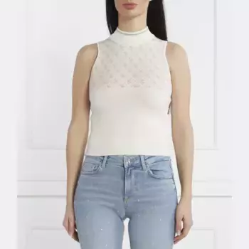 Топ sl rn lise 4g swtr приталенного кроя Guess, бежевый