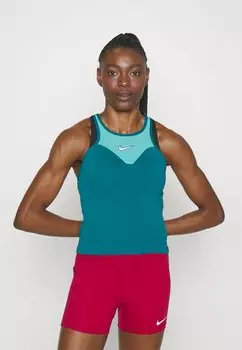 Топ SLAM Nike Performance, бирюзовый