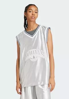 Топ Sleeveless adidas Originals, серая двойка