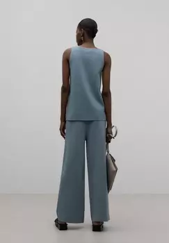 Топ SLEEVELESS ADOLFO DOMINGUEZ, светло-серый