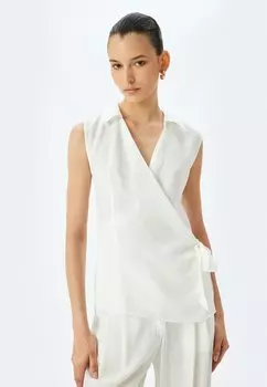 Топ SLEEVELESS - Blouse Koton, кремовый