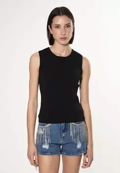 Топ SLEEVELESS INFLUENCER, черный