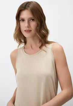 Топ SLEEVELESS Jimmy Key, бежевый