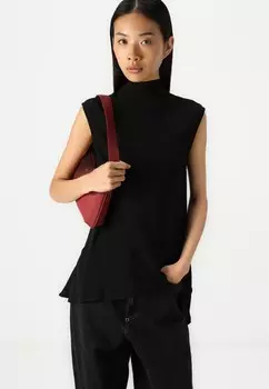 Топ SLEEVELESS KARL LAGERFELD, черный