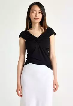 Топ SLEEVELESS Lindex, черный