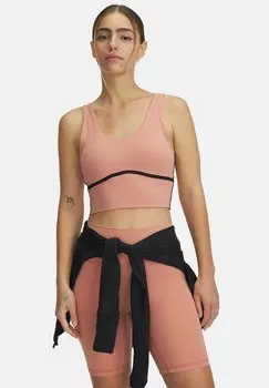 Топ SLEEVELESS MERIDIAN PIPED CROP TANK Under Armour, розовый