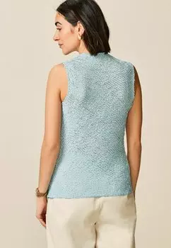 Топ Sleeveless Next, светло-голубой