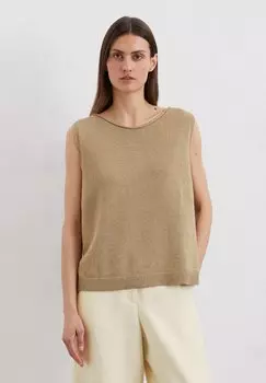 Топ SLEEVELESS ROUNDNECK Marc O'Polo, песочный