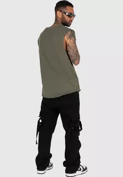 Топ SLEEVELESS TEE MJ Gonzales, оливковый