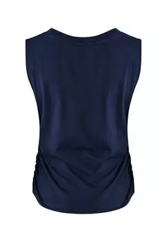 Топ Sleeveless With Gathered Side Details Mexx, темно-синий