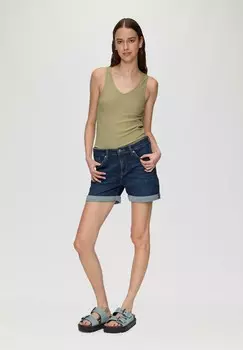 Топ SLIM FIT QS, зеленый