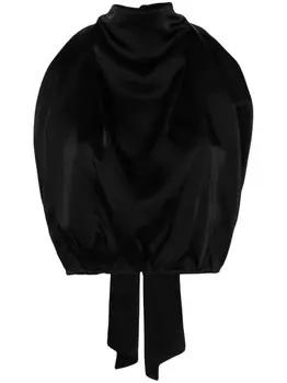 Топ Slippery Petar Petrov, черный