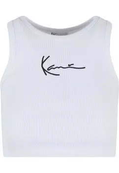 Топ Small Signature Essential Racer Karl Kani, белый