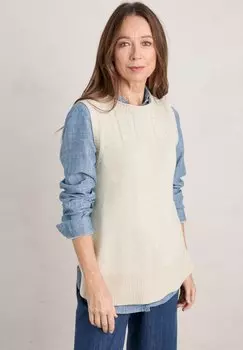 Топ SMALLCOMBE SLEEVELESS Seasalt Cornwall, бежевый
