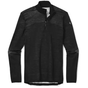 Топ Smartwool Intraknit Thermal Merino Base Layer с молнией 1/4, черный