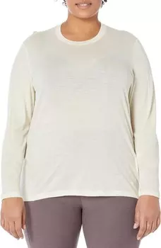 Топ Smartwool Plus Size Classic All-Season Merino Base Layer Long Sleeve, цвет Natural