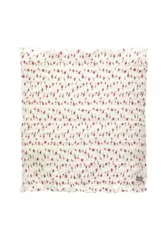 Топ SMOCKED FLORAL PULL&BEAR, белый