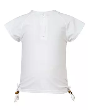 Топ Snapper Rock с молнией 1/2 Rash, белый