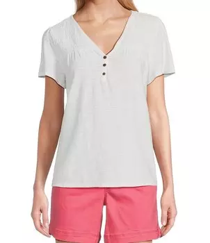 Топ со сборками и развевающимися рукавами Westbound, белый