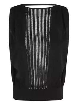 Топ со складками на спине IRO, черный