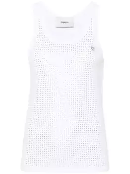 Топ со стразами COPERNI, белый