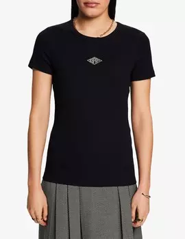 Топ со стразами ESPRIT, черный