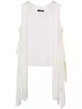 Топ со вставками Undercover, нейтральный