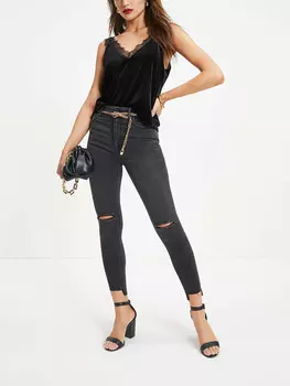 Топ So You, черный