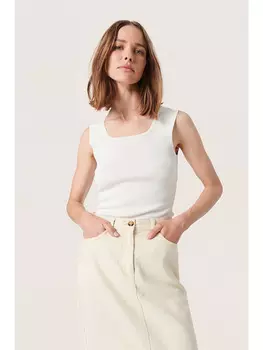 Топ Soaked in Luxury Adrianna, белый