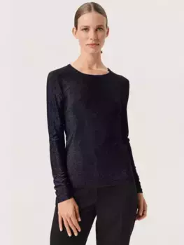 Топ Soaked In Luxury Skylara Sparkle, цвет night/sky