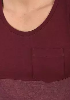 Топ Solid, винно-красный Sdminho
