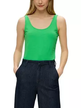 Топ sOliver BLACK LABEL, зеленый